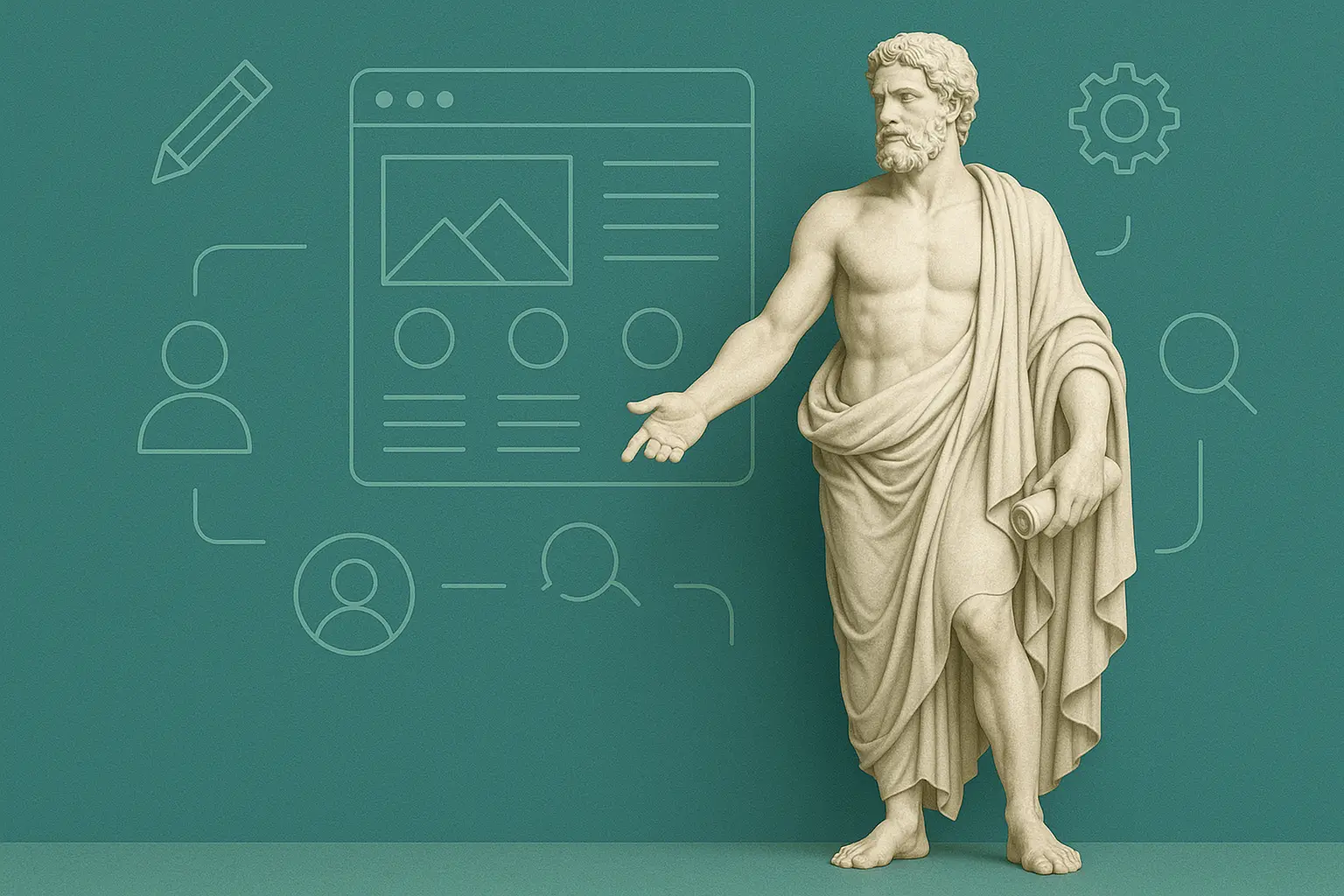 CaptivateClick illustrating an integrated digital marketing strategy involving web design, SEO, and content.